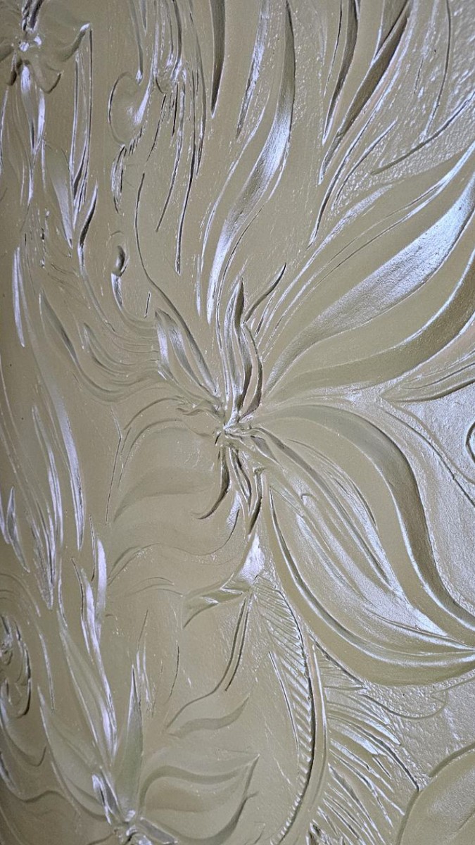 Декоративная штукатурка для акцентной стены.