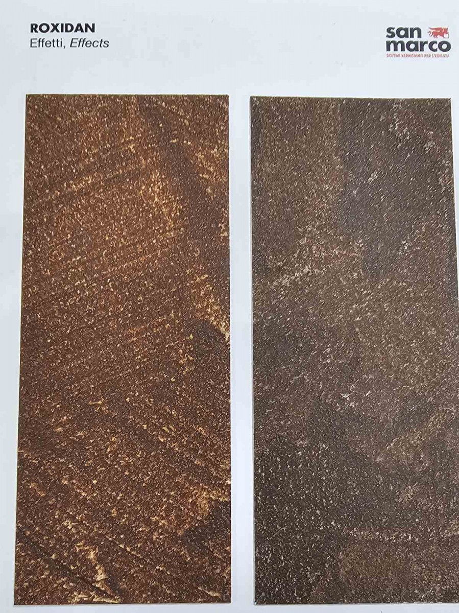 Декоративная штукатурка: имитация ржавчины