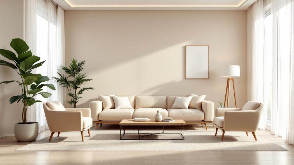 Декоративная штукатурка гладкая матовая.