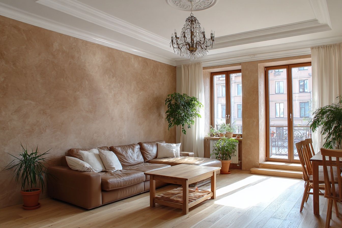 матовая штукатурка 