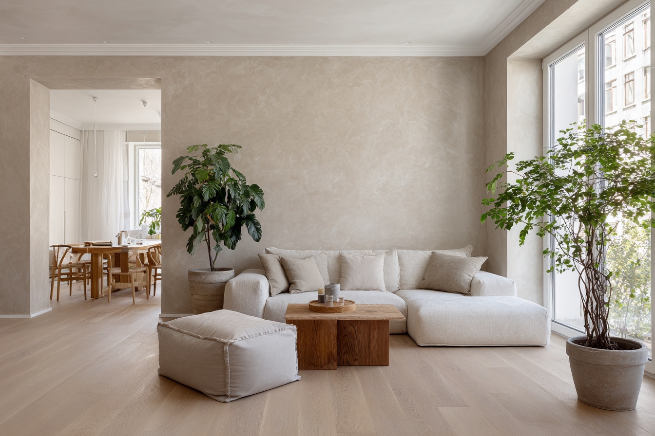 матовая штукатурка