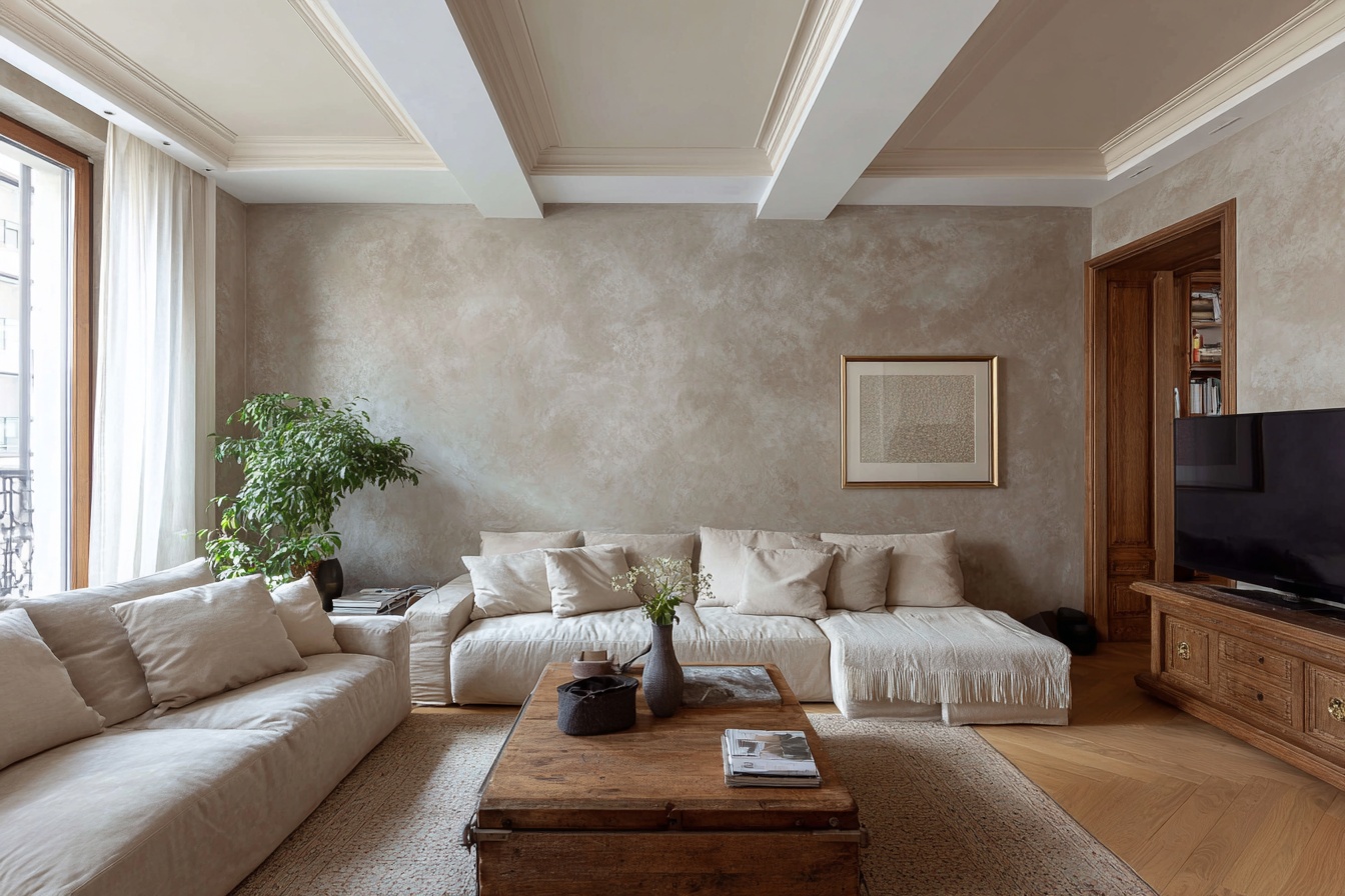 матовая штукатурка